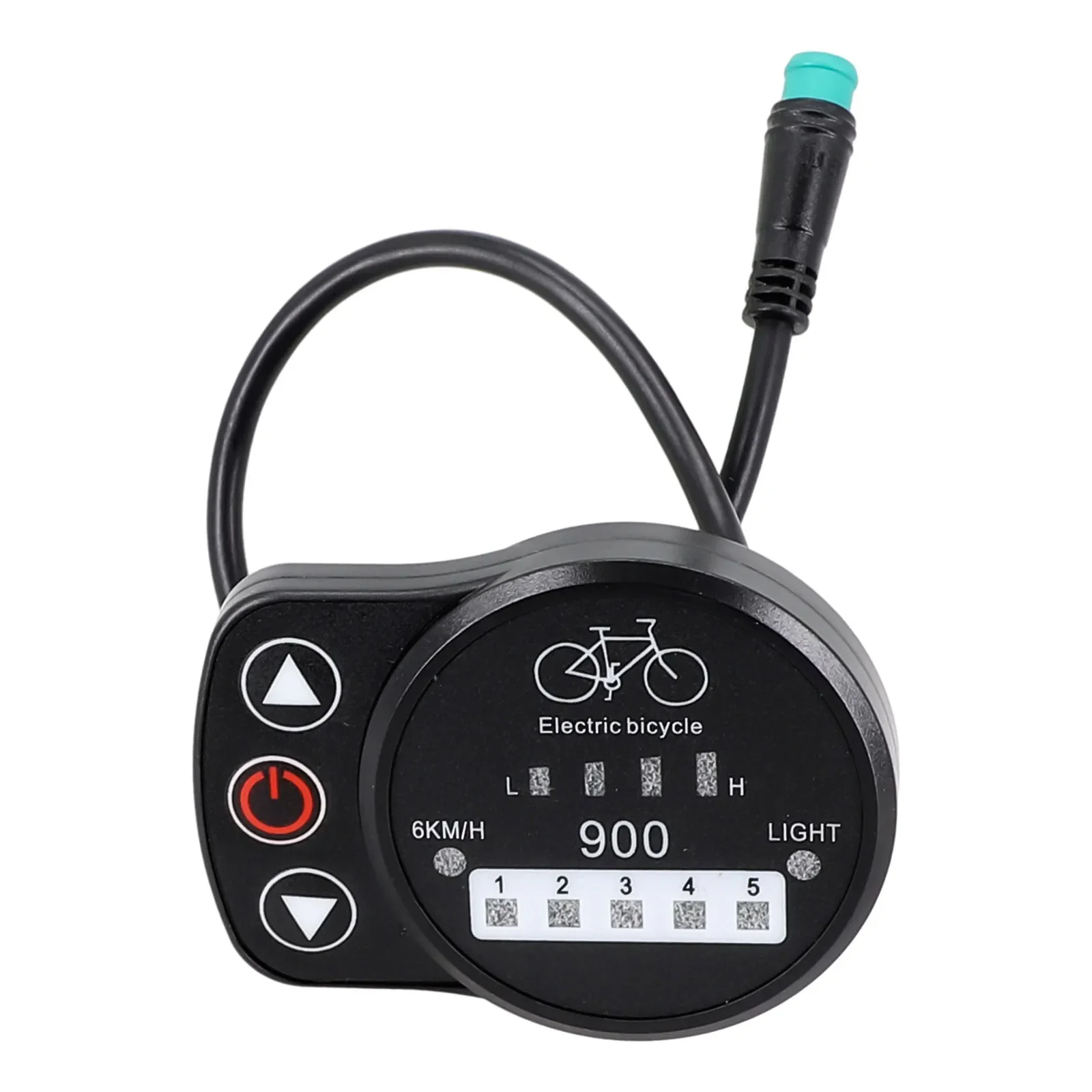 E Bike Display Monitor for KT LED900 Features 5 Support Levels and Waterproof Connector Compatible with Pedelecs
E Bike Display Monitor for KT LED900 Features 5 Support Levels and Waterproof Connector Compatible with Pedelecs