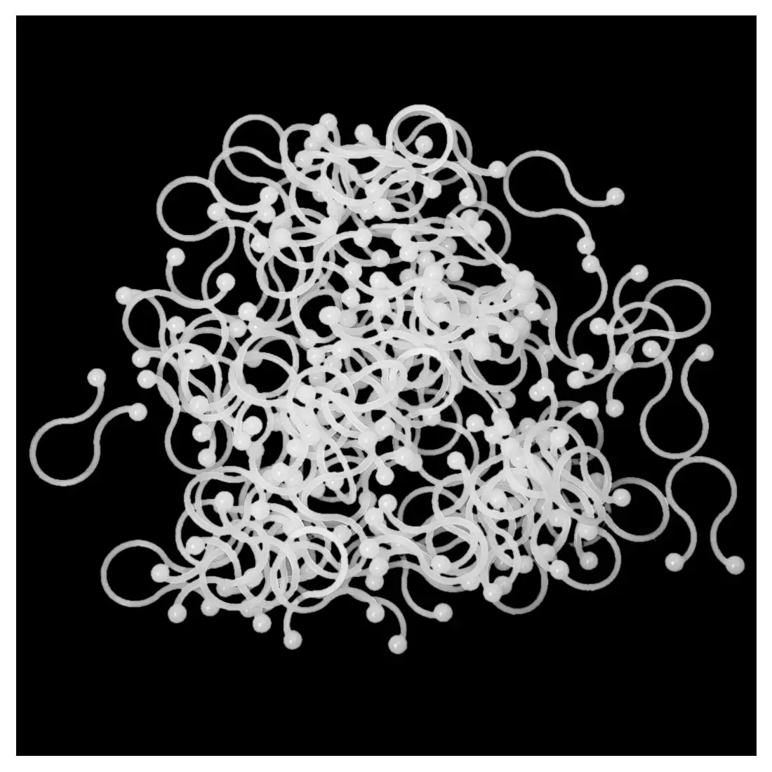 ETRT White Nylon Round Tips Twist Lock Cable Tie 100 Pcs
ETRT White Nylon Round Tips Twist Lock Cable Tie 100 Pcs