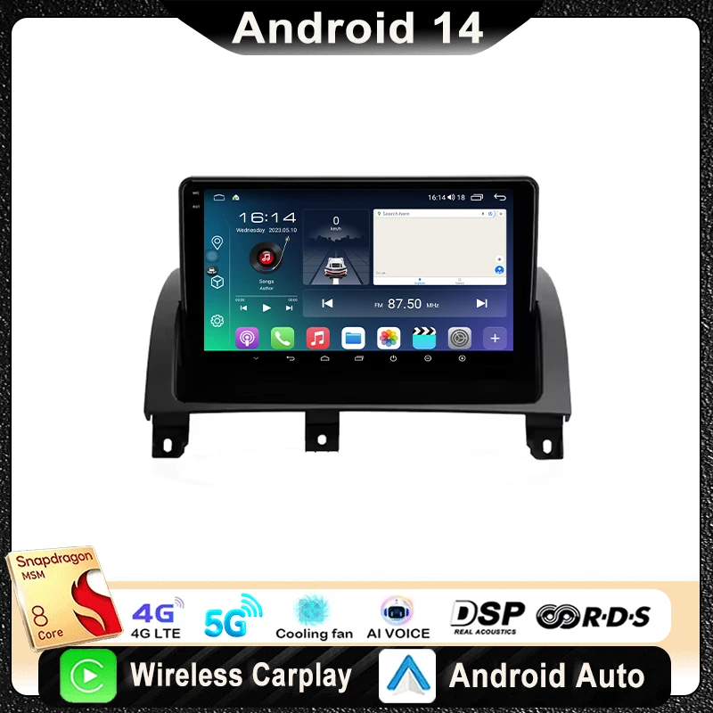 For MG 3 II Cross 2013 - 2021 Car Radio Multimedia Video Player Navigation Stereo GPS Android 14 wireless Carplay DSP WIFI
For MG 3 II Cross 2013 - 2021 Car Radio Multimedia Video Player Navigation Stereo GPS Android 14 wireless Carplay DSP WIFI