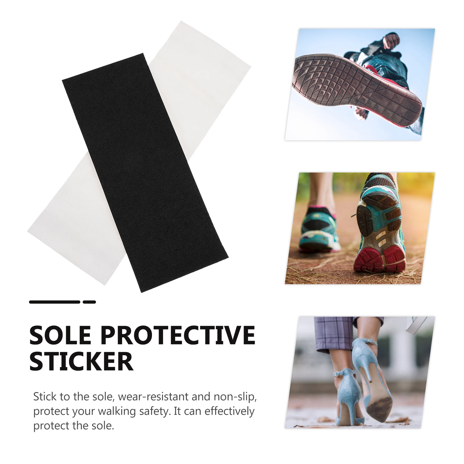 2Pcs Anti slip Durable Rubber Protector Nonslip Outsole Pad for High Heels Easy Cut Walking Safety Foot Care Tool
2Pcs Anti slip Durable Rubber Protector Nonslip Outsole Pad for High Heels Easy Cut Walking Safety Foot Care Tool
