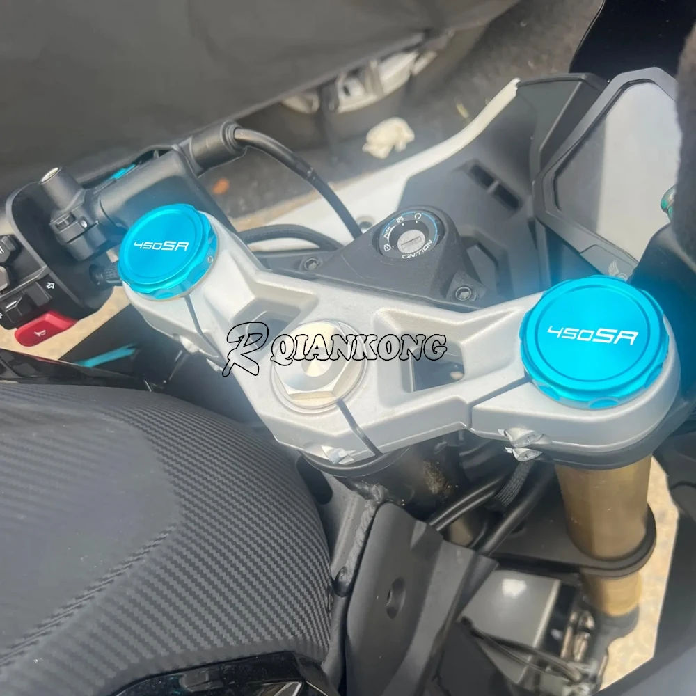 Motorcycle Front Shock-Absorbing Cap Upper Top Axle Steering Rod Nut Bolt For CFMOTO 450SR 450SS 450SRS 450 SR SS SR-S 2022-2026
Motorcycle Front Shock-Absorbing Cap Upper Top Axle Steering Rod Nut Bolt For CFMOTO 450SR 450SS 450SRS 450 SR SS SR-S 2022-2026