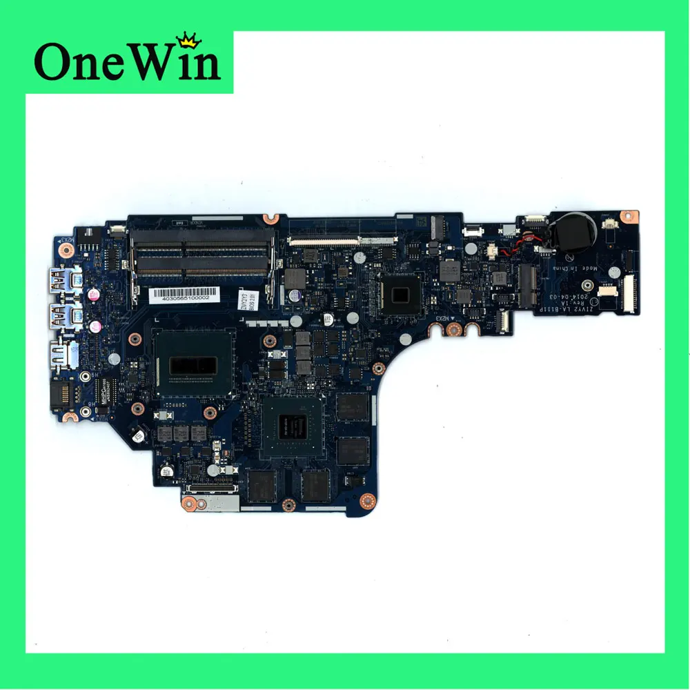 i5 i7 CPU DIS 4G for Lenovo Y50-70 Laptop Motherboard LA-B111P Independent MB CPU I7-4th i5-4th With GPU GTX 960M 860M
i5 i7 CPU DIS 4G for Lenovo Y50-70 Laptop Motherboard LA-B111P Independent MB CPU I7-4th i5-4th With GPU GTX 960M 860M