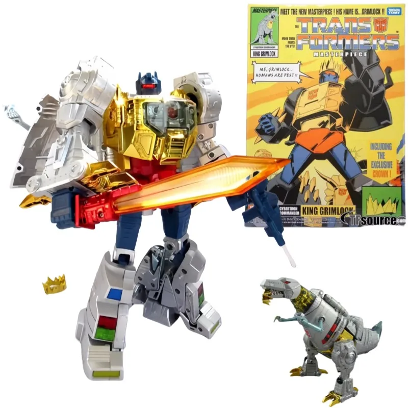 In Stock Takara Transformed Into King KongMP08X MP-8X Steel Lock Limited TyrannosaurusRex KO Version Action Puppet Robot Toy
In Stock Takara Transformed Into King KongMP08X MP-8X Steel Lock Limited TyrannosaurusRex KO Version Action Puppet Robot Toy