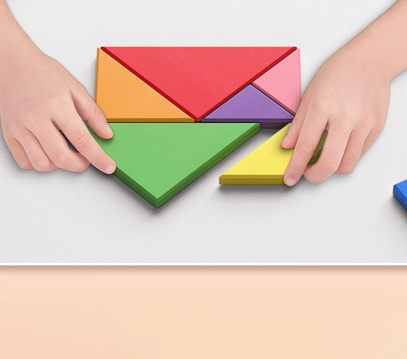 Wooden Tangram for Primary School Students Grade 1 Volume 2 Mathematical Teaching Aids Intellectual Puzzles
Wooden Tangram for Primary School Students Grade 1 Volume 2 Mathematical Teaching Aids Intellectual Puzzles