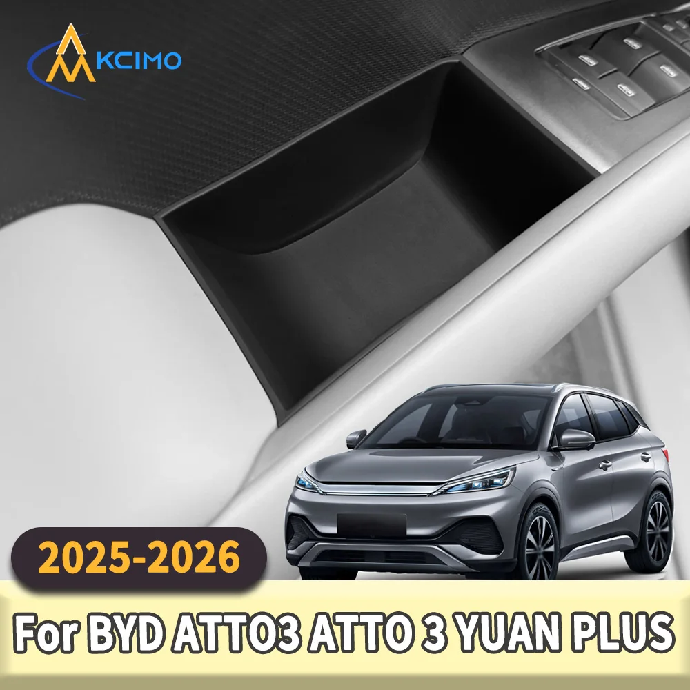 Front Rear Door Storage Tray Organizer for BYD ATTO3 ATTO 3 YUAN PLUS 2025-2026 TPE Door Handle Box Stowing Tidying Auto Parts
Front Rear Door Storage Tray Organizer for BYD ATTO3 ATTO 3 YUAN PLUS 2025-2026 TPE Door Handle Box Stowing Tidying Auto Parts