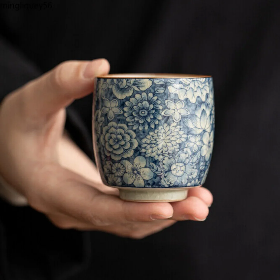 Vintage Blue White Ceramic Tea Cups Tea Sets Tea Drinking Nice Art Work
Vintage Blue White Ceramic Tea Cups Tea Sets Tea Drinking Nice Art Work