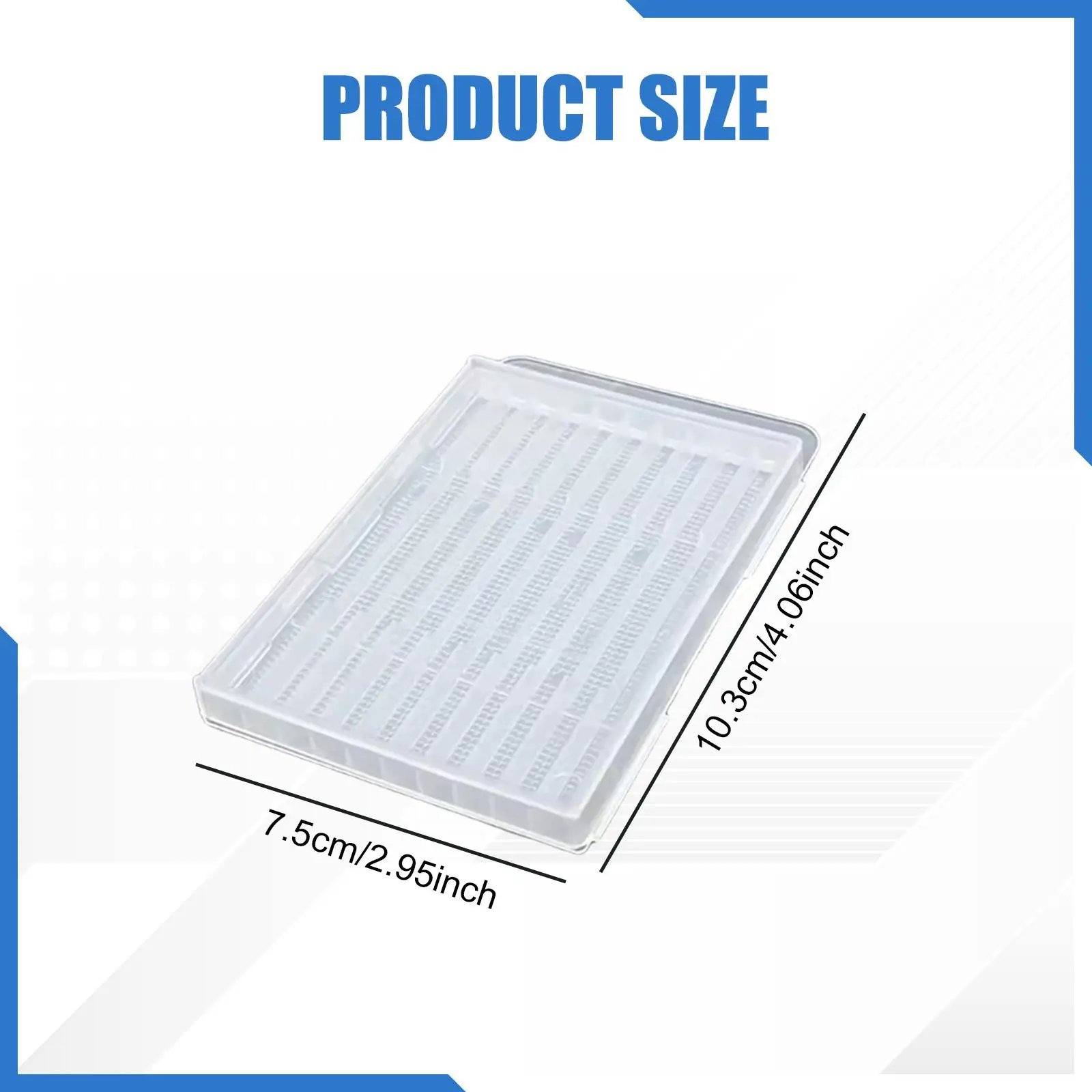 Rectangular Drill Storage Box Clear Plastic Organizer Case for Practical Home Tool Accessories
Rectangular Drill Storage Box Clear Plastic Organizer Case for Practical Home Tool Accessories