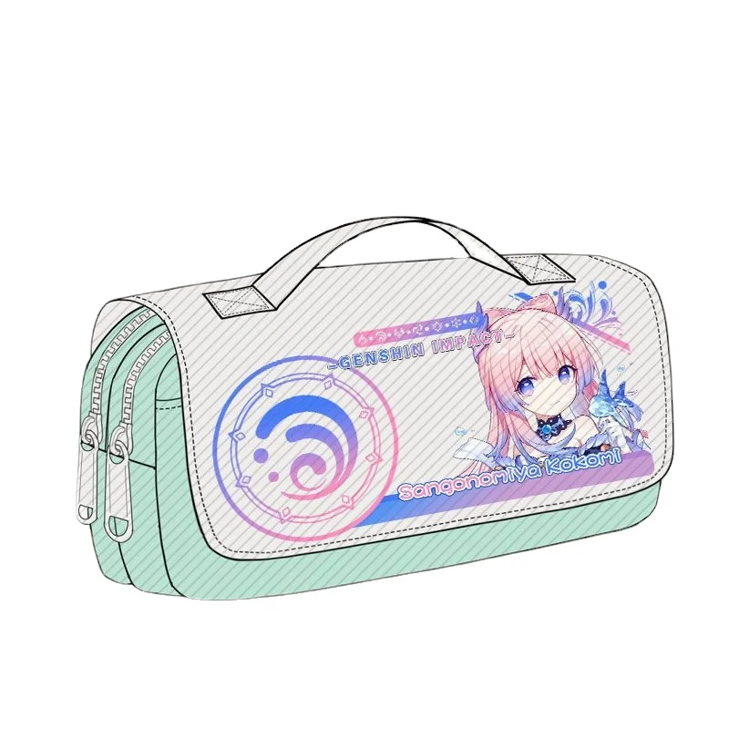 Genshin Impact Animation pencil cases Canvas Double layer Zipper Pencil Bags Primary School Students Large Capacity pencil pouch
Genshin Impact Animation pencil cases Canvas Double layer Zipper Pencil Bags Primary School Students Large Capacity pencil pouch
