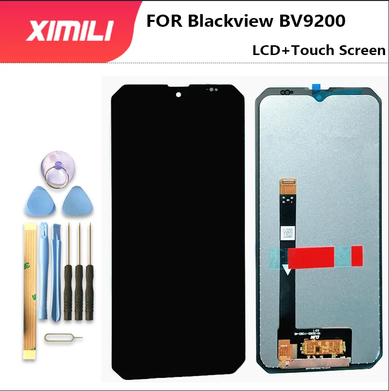 6.6 inches For Blackview BV9200 LCD Display and Touch Screen Digitizer Assembly BV9200 Screen Replacement LCD Sensor Parts
6.6 inches For Blackview BV9200 LCD Display and Touch Screen Digitizer Assembly BV9200 Screen Replacement LCD Sensor Parts
