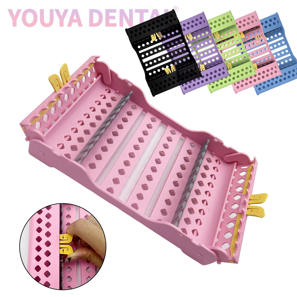 Dental 10 Hole Instrument Disinfection Bracket Card Tray Tool Equipment Disinfection Bracket Box Be Sterilized High Temperature
Dental 10 Hole Instrument Disinfection Bracket Card Tray Tool Equipment Disinfection Bracket Box Be Sterilized High Temperature
