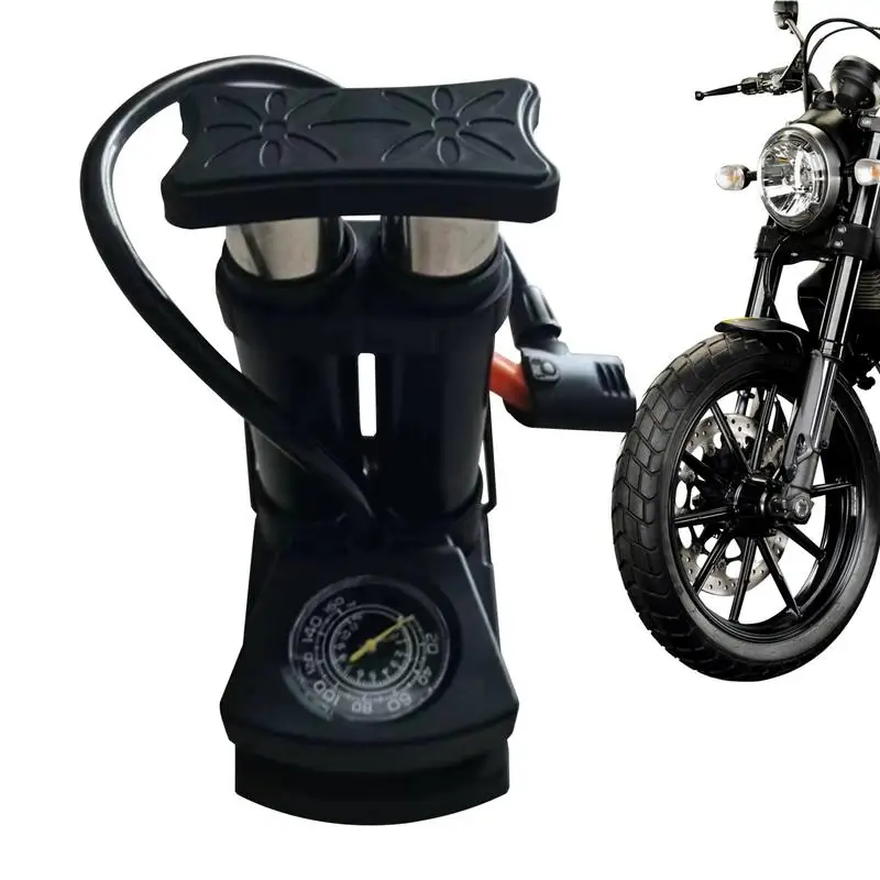 Double Cylinder Foot Pump Double Cylinder Floor Pedal Pump Inflatable Toy Blower Accurate Pressure Gauge Portable Tire Inflator
Double Cylinder Foot Pump Double Cylinder Floor Pedal Pump Inflatable Toy Blower Accurate Pressure Gauge Portable Tire Inflator