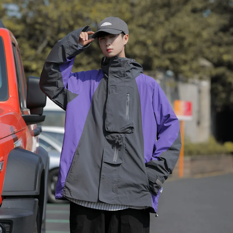 2023 Outdoor Multi-Pocket Hooded Cargo Jackets Japanese Streetwear Waterproof Coat Harajuku Casual Tops Men Clothing I10
2023 Outdoor Multi-Pocket Hooded Cargo Jackets Japanese Streetwear Waterproof Coat Harajuku Casual Tops Men Clothing I10