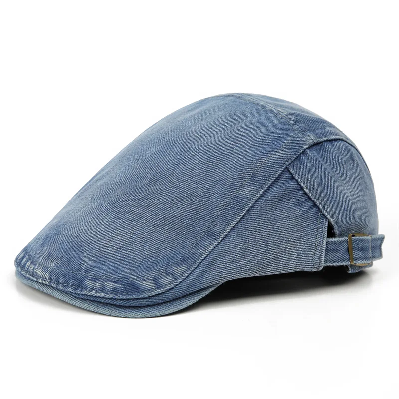 Japanese Style Denim Advance Hats Men's Fashion Brand Fashion Street Style Painter Hat British Style Artistic Retro Newsboy Hat 
Japanese Style Denim Advance Hats Men's Fashion Brand Fashion Street Style Painter Hat British Style Artistic Retro Newsboy Hat