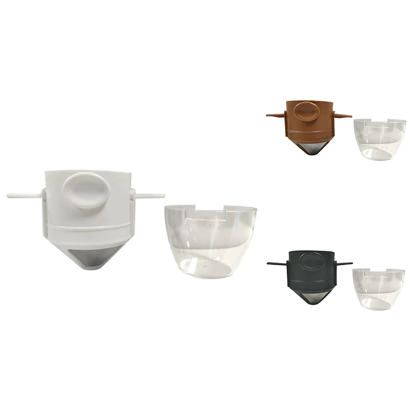 Drip Coffee Filter Reusable With Holder Portable Coffee Maker For Office Home Travel Camp -B
Drip Coffee Filter Reusable With Holder Portable Coffee Maker For Office Home Travel Camp -B