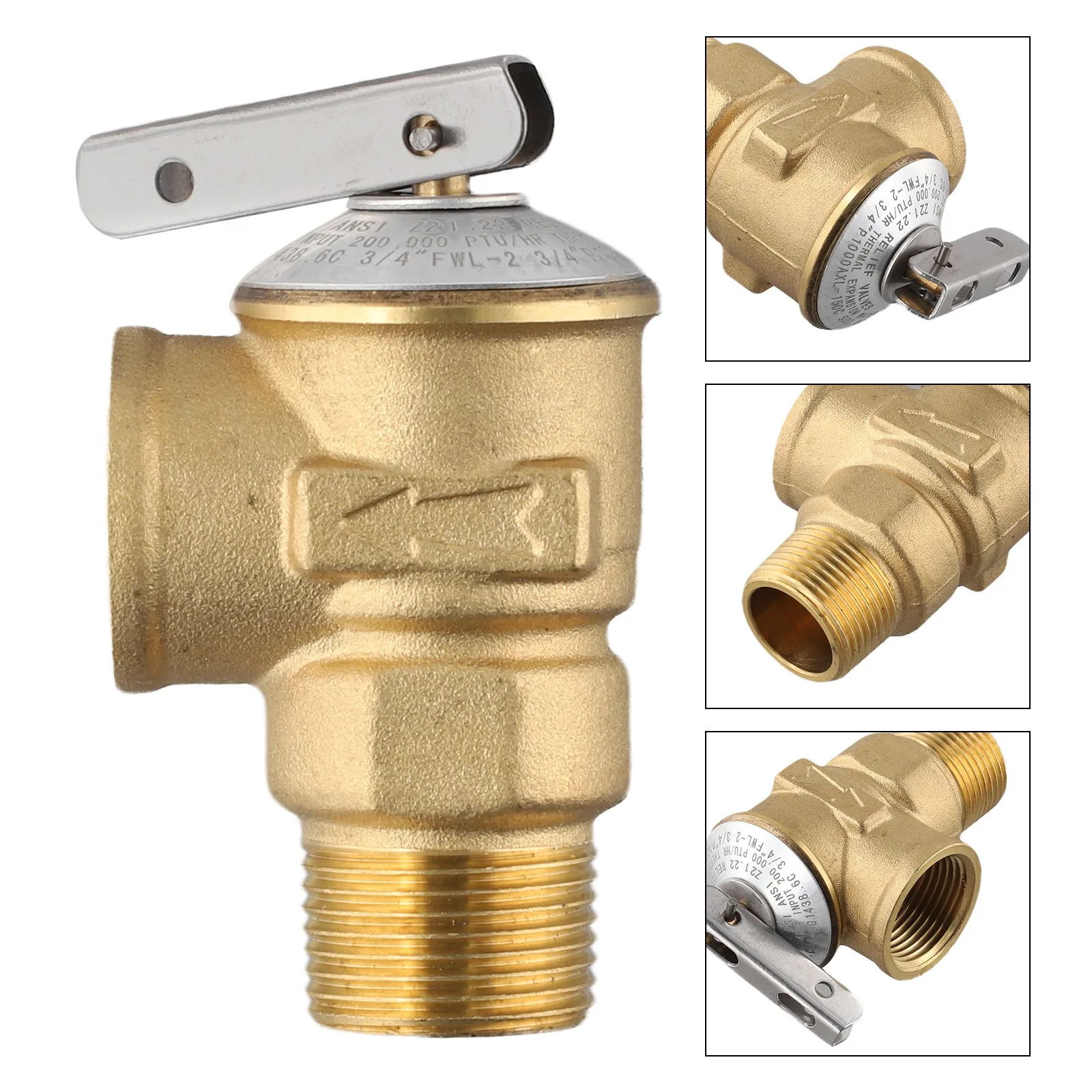 Долговечное использование для жилого использования, клапан 150 фунтов на квадратный дюйм, медная конструкция, пружина из нержавеющей стали для систем отопления
Долговечное использование для жилого использования, клапан 150 фунтов на квадратный дюйм, медная конструкция, пружина из нержавеющей стали для систем отопления