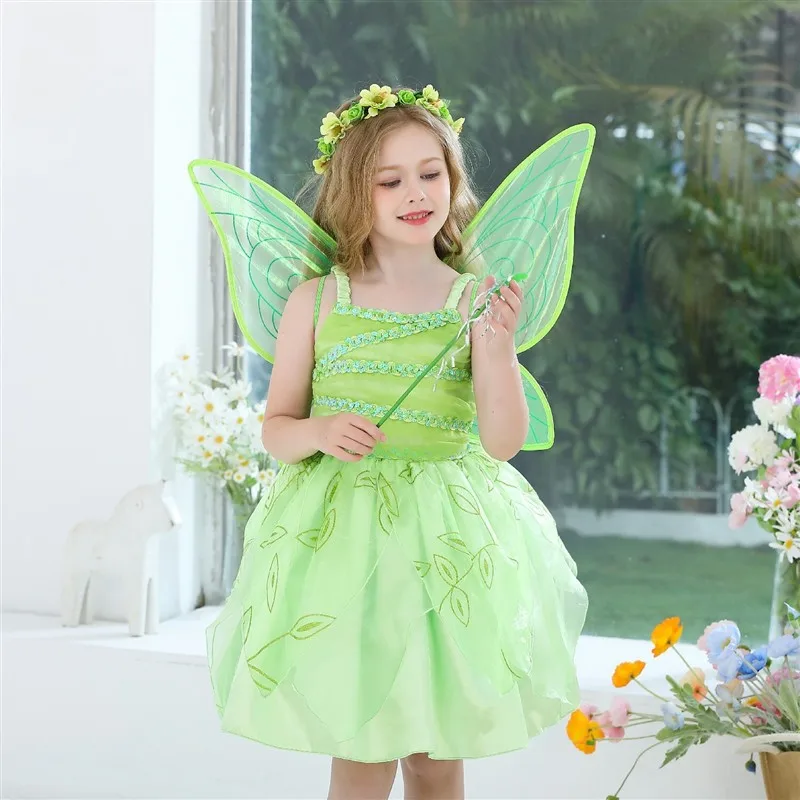 Halloween Green Fairy Dress Princess Tiana Small Children's Fairy Costume Performance Outfit Suitable for Ages 17 And ...
Halloween Green Fairy Dress Princess Tiana Small Children's Fairy Costume Performance Outfit Suitable for Ages 17 And ...
