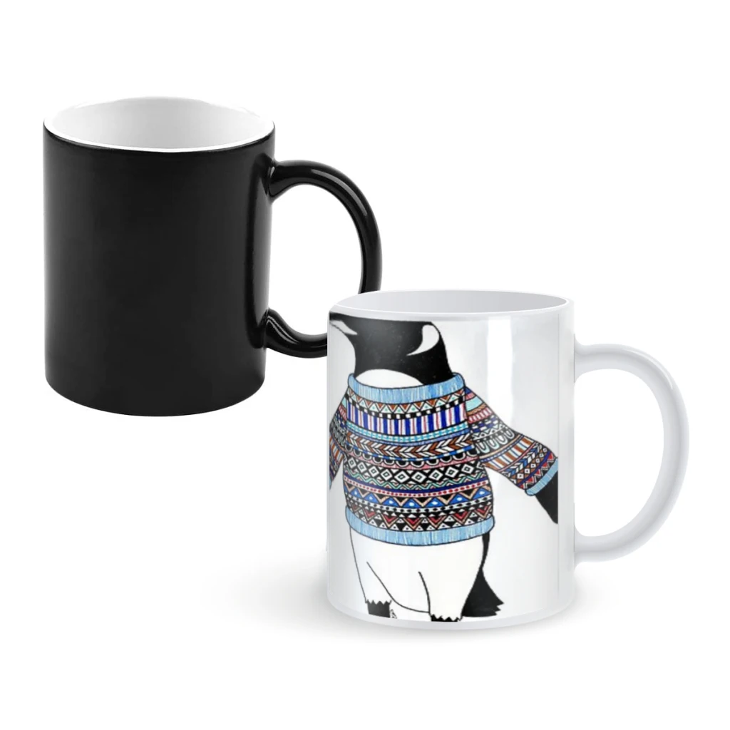 PenguinCoffee Mugs And Mug Creative Color Change Tea Cup Ceramic Milk Cups Novelty Gifts
PenguinCoffee Mugs And Mug Creative Color Change Tea Cup Ceramic Milk Cups Novelty Gifts