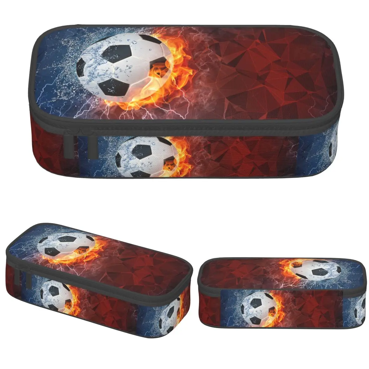 Soccer Pencil Cases Football Balls Sports Pencilcases Pen for Student Big Capacity Makeup Bag School Supplies Zipper Stationery
Soccer Pencil Cases Football Balls Sports Pencilcases Pen for Student Big Capacity Makeup Bag School Supplies Zipper Stationery