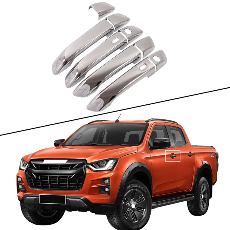 For Isuzu D-MAX DMAX 2021 2022 2023 Car Outer Door Handle Cover Trim Covers Decoration Exterior Parts Interior Car Accessories
For Isuzu D-MAX DMAX 2021 2022 2023 Car Outer Door Handle Cover Trim Covers Decoration Exterior Parts Interior Car Accessories