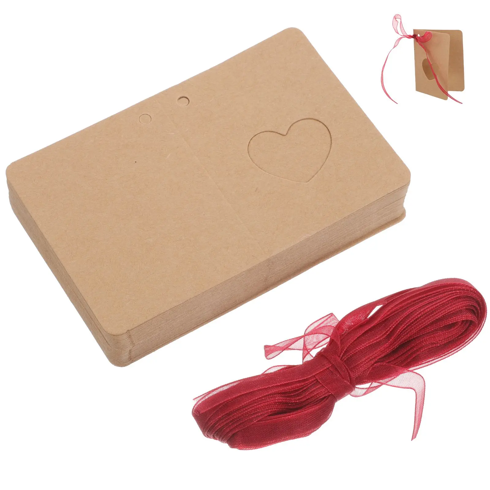 50 Pcs Decoration Kraft Paper Tag with Red Rope Lable for Wedding Birthday Christmas Hollow Heart Shape Bride
50 Pcs Decoration Kraft Paper Tag with Red Rope Lable for Wedding Birthday Christmas Hollow Heart Shape Bride