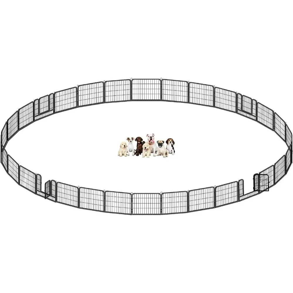 Garden Fence,Metal Foldable Heavy-Duty Pet Playpen With Door, Indoor/Outdoor Portable Kennel,outdoor Decor Fence
Garden Fence,Metal Foldable Heavy-Duty Pet Playpen With Door, Indoor/Outdoor Portable Kennel,outdoor Decor Fence