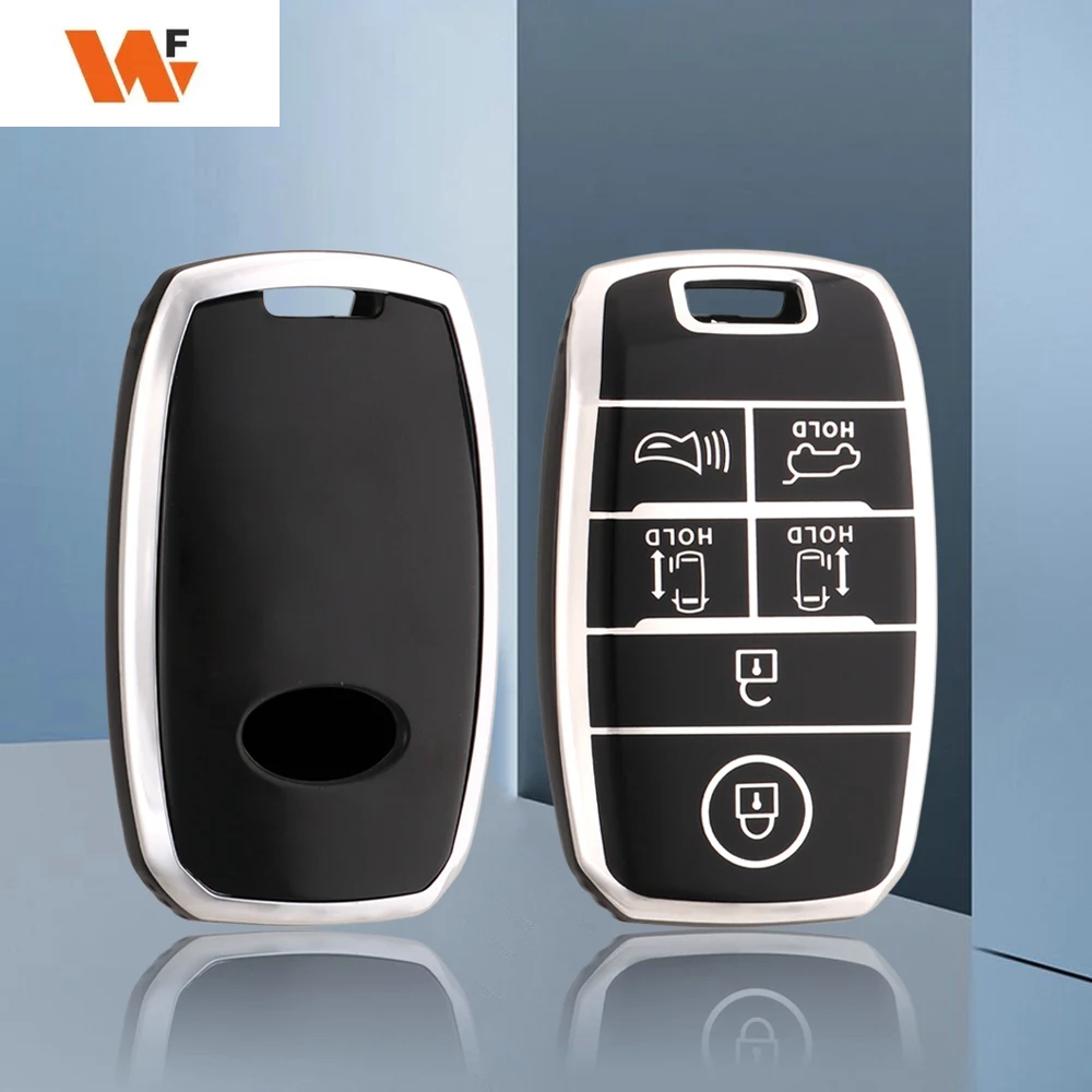 6 Buttons TPU Car Remote Key Case Cover Fob For Kia New Sedona Grand Carnival Snugly Sorento L580 Kia Doule Carnival Accessories
6 Buttons TPU Car Remote Key Case Cover Fob For Kia New Sedona Grand Carnival Snugly Sorento L580 Kia Doule Carnival Accessories