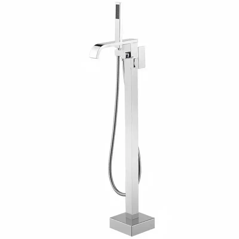 Floor-to-ceiling bathtub faucet bathroom high-end wooden bucket vertical shower tank edge hot and cold square
Floor-to-ceiling bathtub faucet bathroom high-end wooden bucket vertical shower tank edge hot and cold square