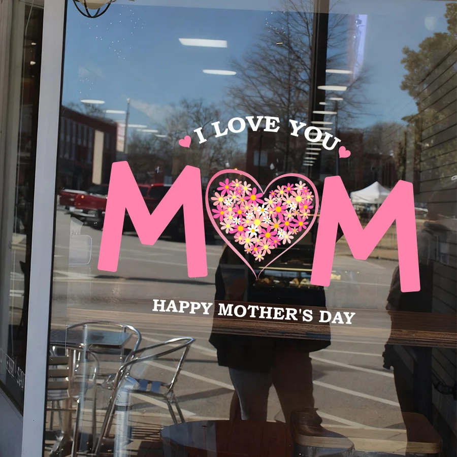 1sheets Happy Mother's Day Blessing Stickers I Love Mom Express Love Static Cling Sticker Gift Window Festival Decorat Stickers
1sheets Happy Mother's Day Blessing Stickers I Love Mom Express Love Static Cling Sticker Gift Window Festival Decorat Stickers