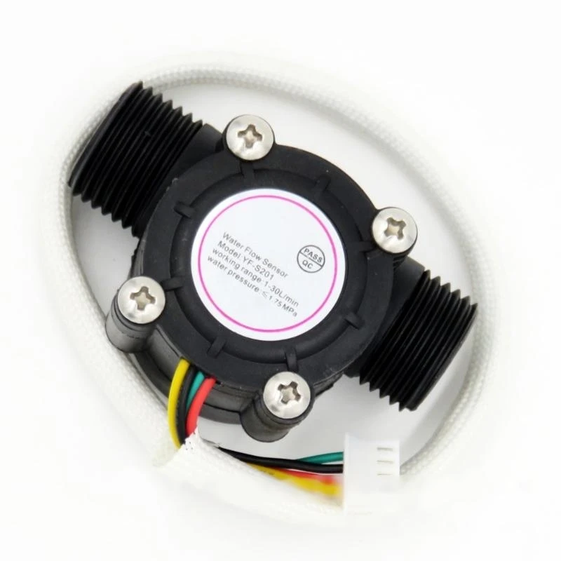 652F 3.5-24V Water Flows Sensors Flows Meter Sensors Water Control Liquid Flows 1-30L/min 1.75MPa Sensors Switches YF-S201
652F 3.5-24V Water Flows Sensors Flows Meter Sensors Water Control Liquid Flows 1-30L/min 1.75MPa Sensors Switches YF-S201