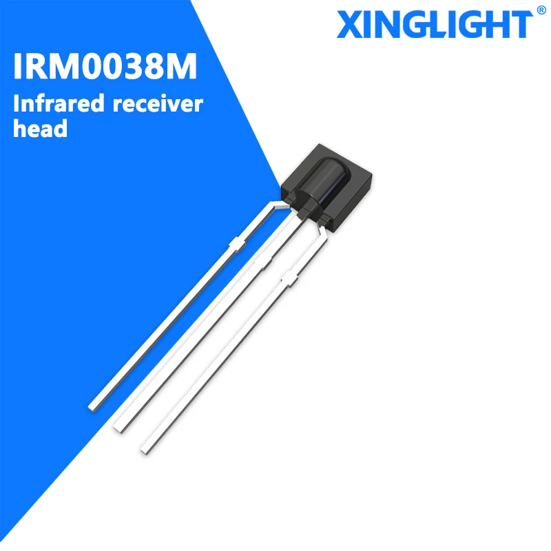 XINGLIGHT 10pcs IRM0038A infrared receiver household appliances plastic nose bridge integrated sensing receiver
XINGLIGHT 10pcs IRM0038A infrared receiver household appliances plastic nose bridge integrated sensing receiver