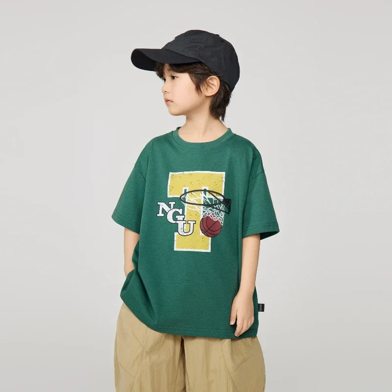 2025 Summer New Children's Western Sports Style Basketball Letter Printed Cotton Short Sleeve
2025 Summer New Children's Western Sports Style Basketball Letter Printed Cotton Short Sleeve