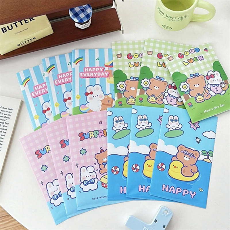 10Pcs/set Kawaii Gift Bags Paper Pouch Cute Paper Food Safe Bags Birthday Wedding Party Favors Gift Bags Packing for Guests
10Pcs/set Kawaii Gift Bags Paper Pouch Cute Paper Food Safe Bags Birthday Wedding Party Favors Gift Bags Packing for Guests