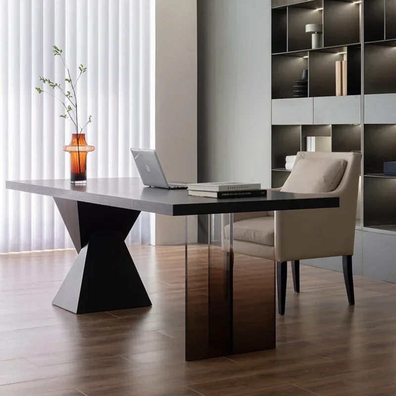 Oficina Wooden Household Computer Desks Vanity Standing Pc Laptop Executive Reading Desk Gaming Mesa De Trabajo Unique Furniture
Oficina Wooden Household Computer Desks Vanity Standing Pc Laptop Executive Reading Desk Gaming Mesa De Trabajo Unique Furniture