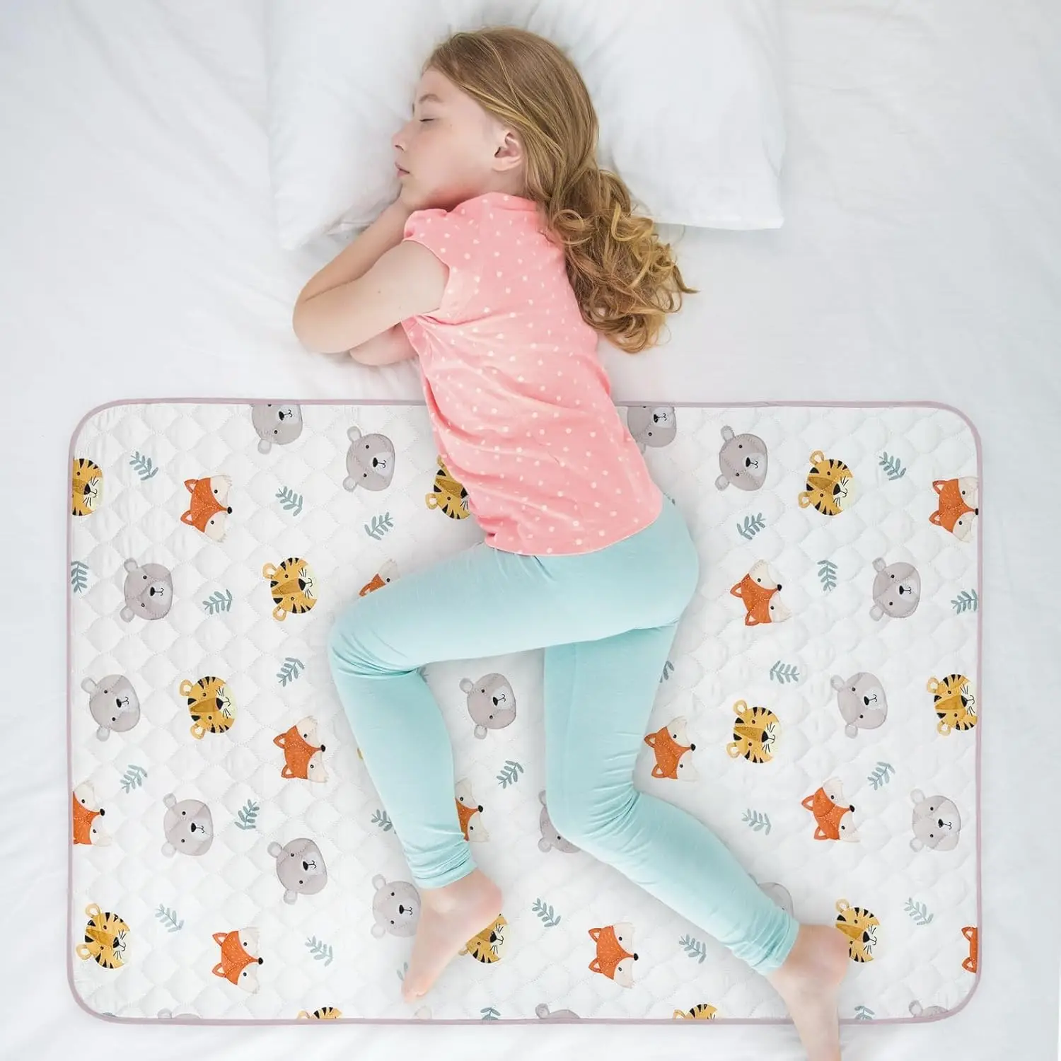 5-Layer Waterproof Bed Wetting Pads for Kids - 34x52 Reusable & Washable
5-Layer Waterproof Bed Wetting Pads for Kids - 34x52 Reusable & Washable