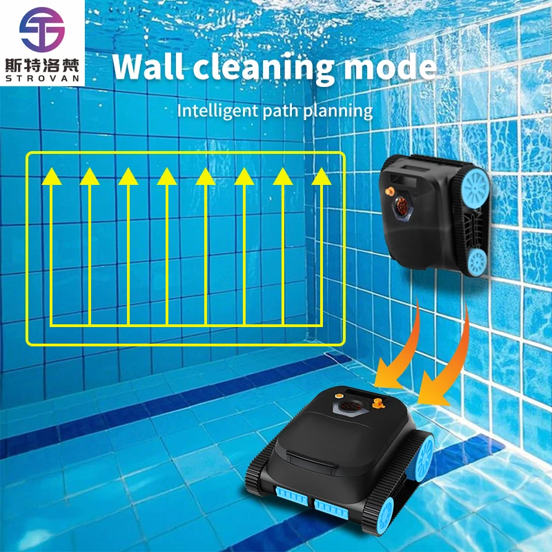 STLF Advanced Intelligence Cleaning Cordless Vacuum Wall Mounted Automatic Pool Swimming Cleaner Robot
STLF Advanced Intelligence Cleaning Cordless Vacuum Wall Mounted Automatic Pool Swimming Cleaner Robot