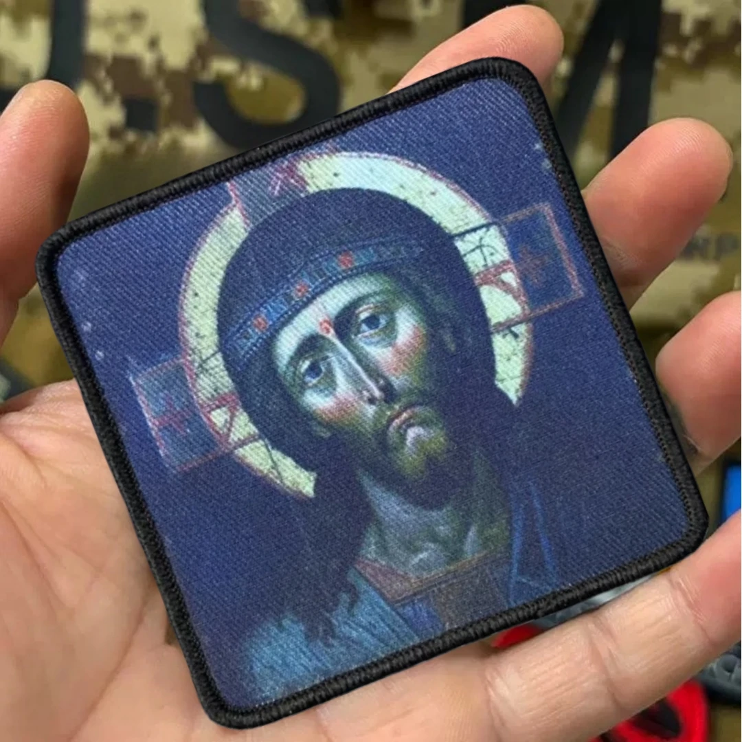 Jesus Tactical Morale Badge Military Army Decorative Armband Printed Hook and Loop Patches Backpack Sticker for Clothing
Jesus Tactical Morale Badge Military Army Decorative Armband Printed Hook and Loop Patches Backpack Sticker for Clothing