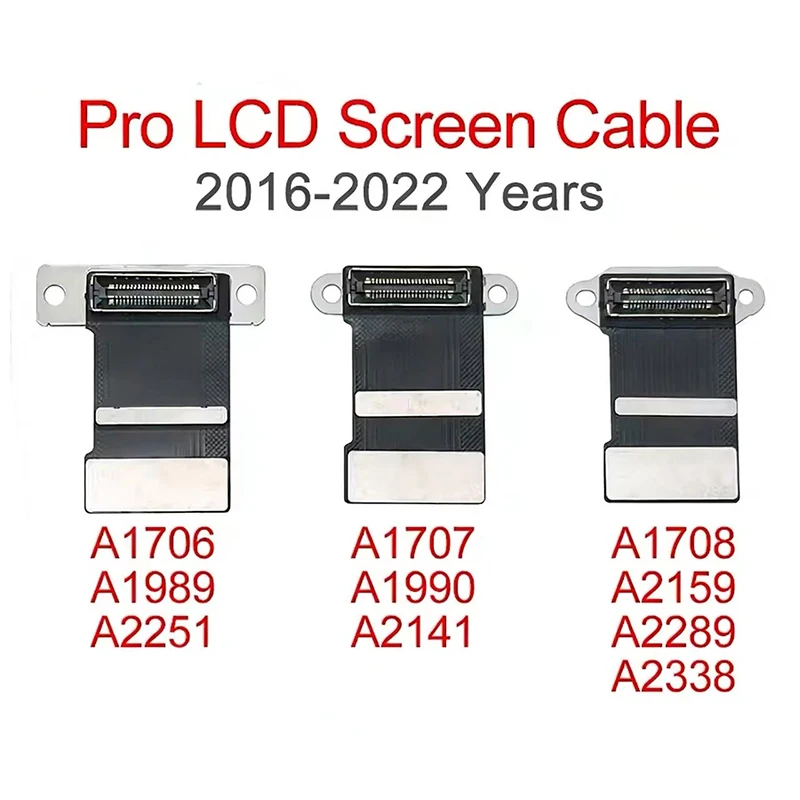 Новый гибкий кабель ЖК-экрана для Macbook Pro A1706 A1707 A1708 A1989 A1990 A2159 A2141 A2251 A2289 A2338 2016-2022 лет
Новый гибкий кабель ЖК-экрана для Macbook Pro A1706 A1707 A1708 A1989 A1990 A2159 A2141 A2251 A2289 A2338 2016-2022 лет