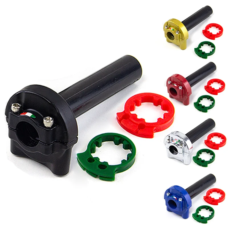 Universal Motorcycle 22mm Handle Accelerator Throttle Twist Grips Handlebars For Moped Scooter Bike Handlebar Grip Gel Rubber
Universal Motorcycle 22mm Handle Accelerator Throttle Twist Grips Handlebars For Moped Scooter Bike Handlebar Grip Gel Rubber