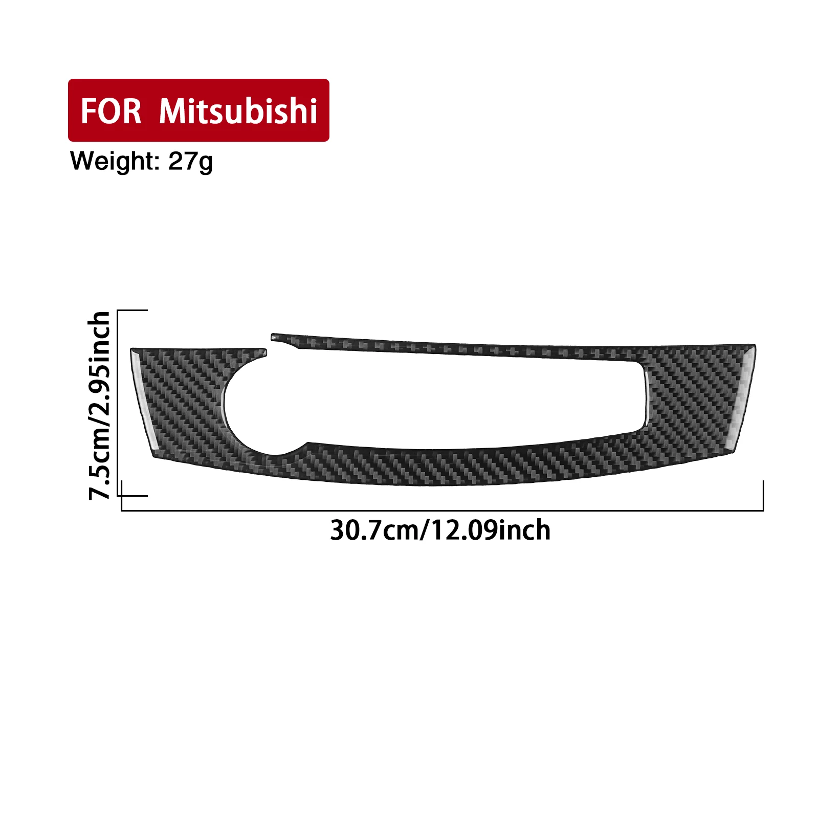 Carbon Fiber Car Accessories Radio Panel Interior Cover Trim Sticker Modification For Mitsubishi Eclipse 2006 2007 2008-2012
Carbon Fiber Car Accessories Radio Panel Interior Cover Trim Sticker Modification For Mitsubishi Eclipse 2006 2007 2008-2012