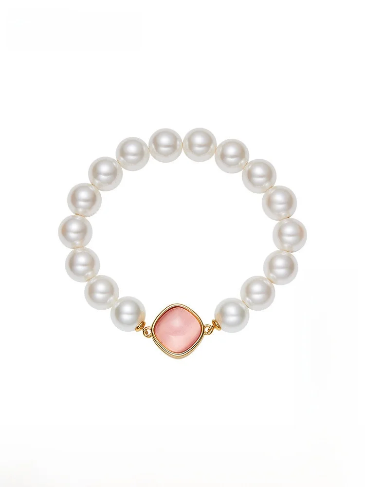 Ele Nana Jacqueline Pearl Imitation 's Eye Stone Bracelet Sweet Kiss Series Faionable Jewelry Original Design
Ele Nana Jacqueline Pearl Imitation 's Eye Stone Bracelet Sweet Kiss Series Faionable Jewelry Original Design