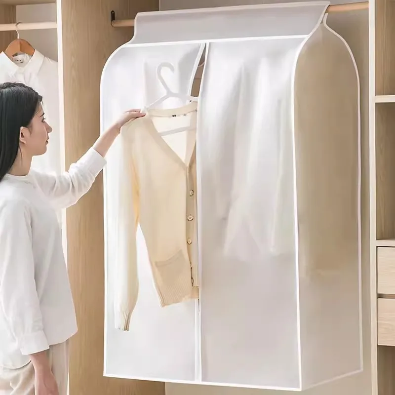 Clothing Dust Cover Transparent Dress Clothes Garment Dust Cover Hanging Organizer Waterproof Dustproof Clothes Wardrobe Storage
Clothing Dust Cover Transparent Dress Clothes Garment Dust Cover Hanging Organizer Waterproof Dustproof Clothes Wardrobe Storage