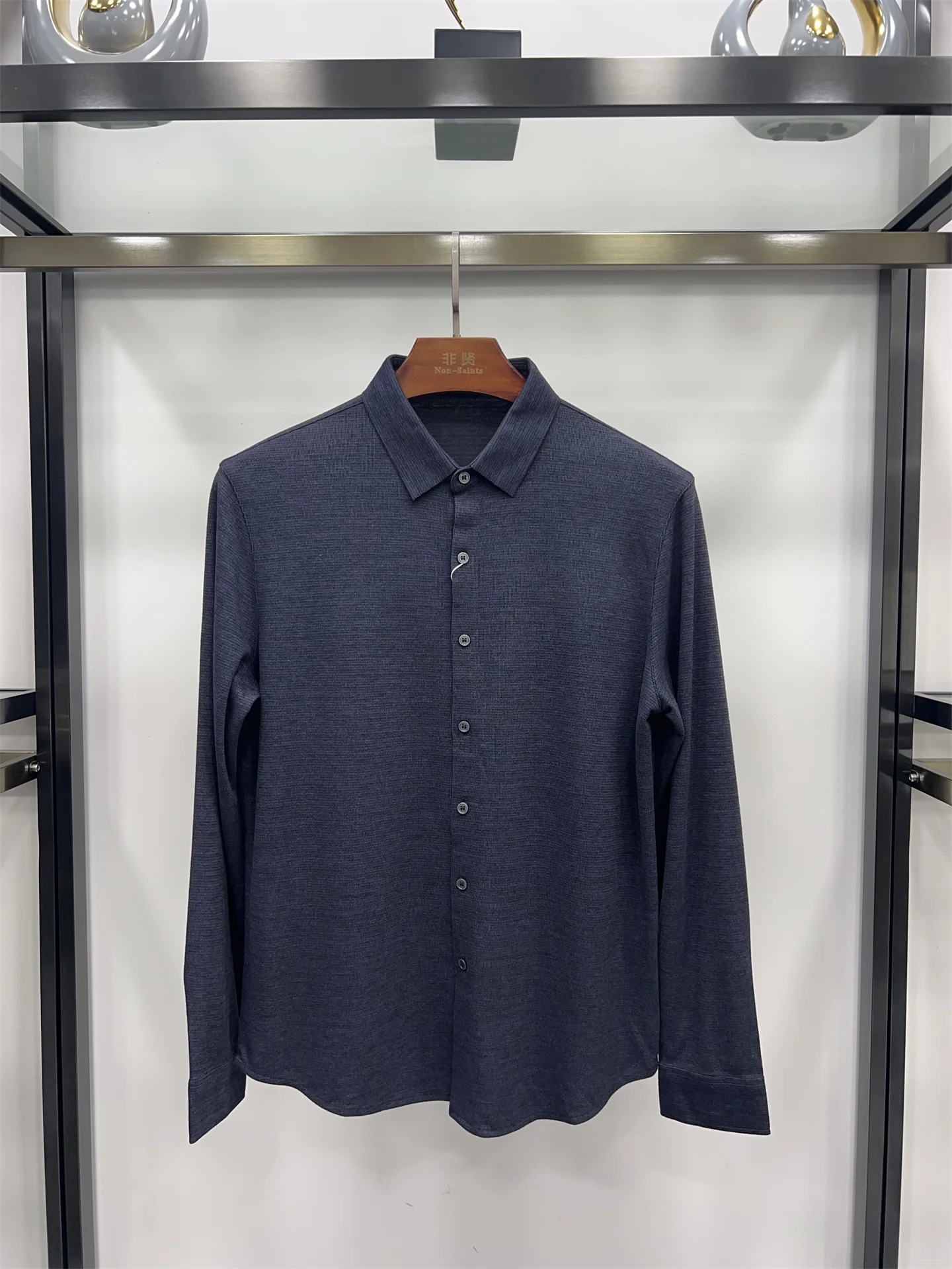 Non-Saints Men's irt-Tee Blend Camere Comfortable Casual Busin Casual Long Sve Stand Fit Inner Wear Outer Wear
Non-Saints Men's irt-Tee Blend Camere Comfortable Casual Busin Casual Long Sve Stand Fit Inner Wear Outer Wear