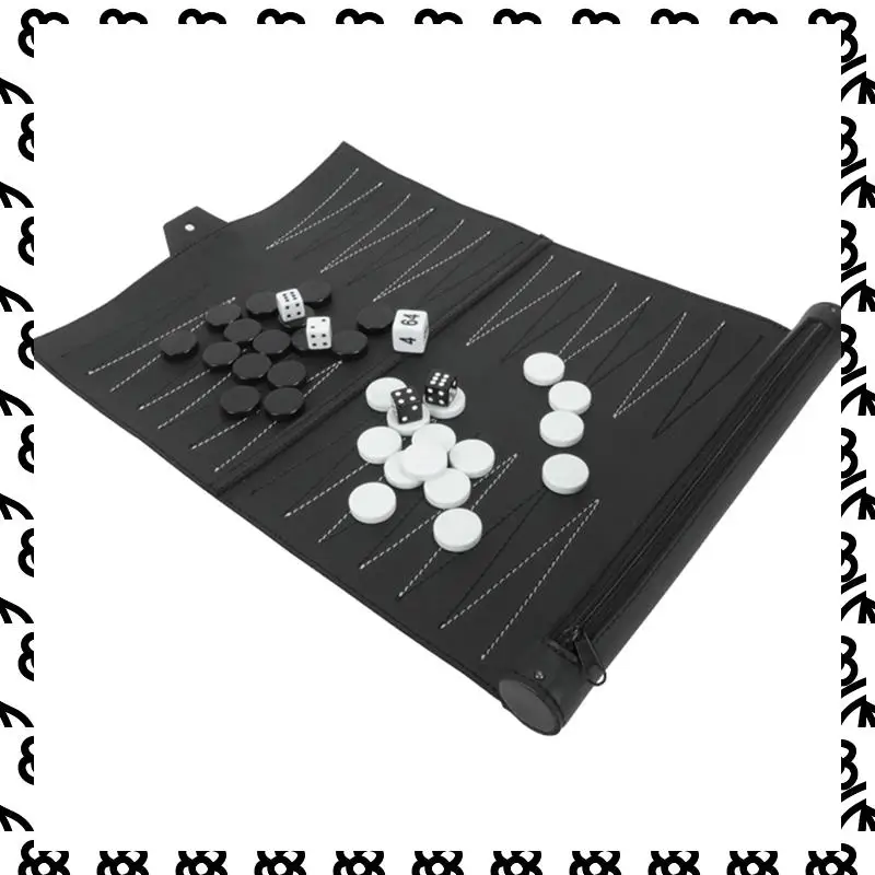 A07I Roll Up Backgammon Sets Портативный дорожный набор настольных игр для взрослых и детей Складная классическая шахматная доска из искусственной кожи Легко в эксплуатации
A07I Roll Up Backgammon Sets Портативный дорожный набор настольных игр для взрослых и детей Складная классическая шахматная доска из искусственной кожи Легко в эксплуатации