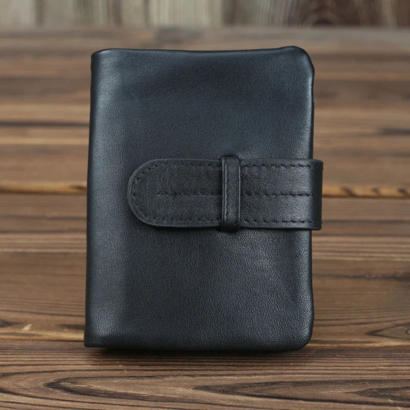 Casual Leather Short Wallet Bifold Men's Business Short Purse Soft Cowhide Leather Coin Purses Coffee Black Wallets
Casual Leather Short Wallet Bifold Men's Business Short Purse Soft Cowhide Leather Coin Purses Coffee Black Wallets