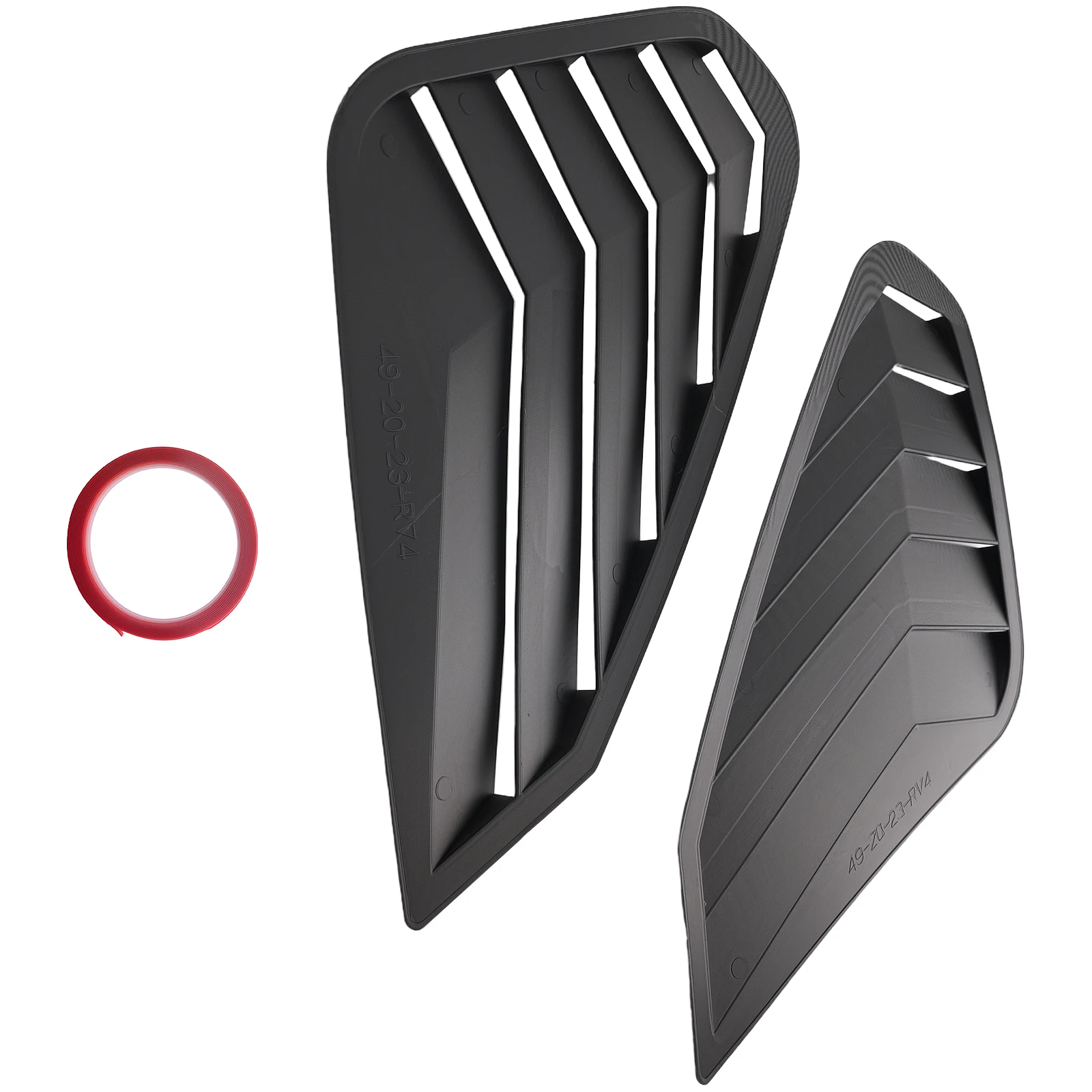 Carbon Fiber Look ABS Side Window Louvers for Toyota RAV4 2019-2025 Painted
Carbon Fiber Look ABS Side Window Louvers for Toyota RAV4 2019-2025 Painted
