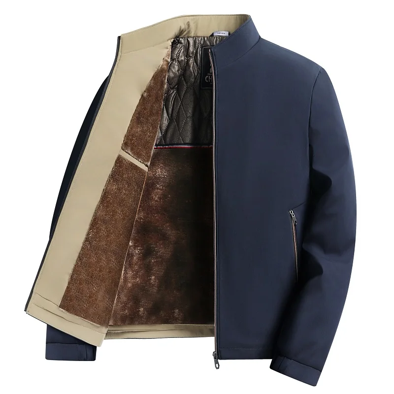 Autumn Winter Men Business Fleece Zip-Up Jacket Workout Fleece Jackets Full Zip Wool Liner Warm Thick casual Coats
Autumn Winter Men Business Fleece Zip-Up Jacket Workout Fleece Jackets Full Zip Wool Liner Warm Thick casual Coats