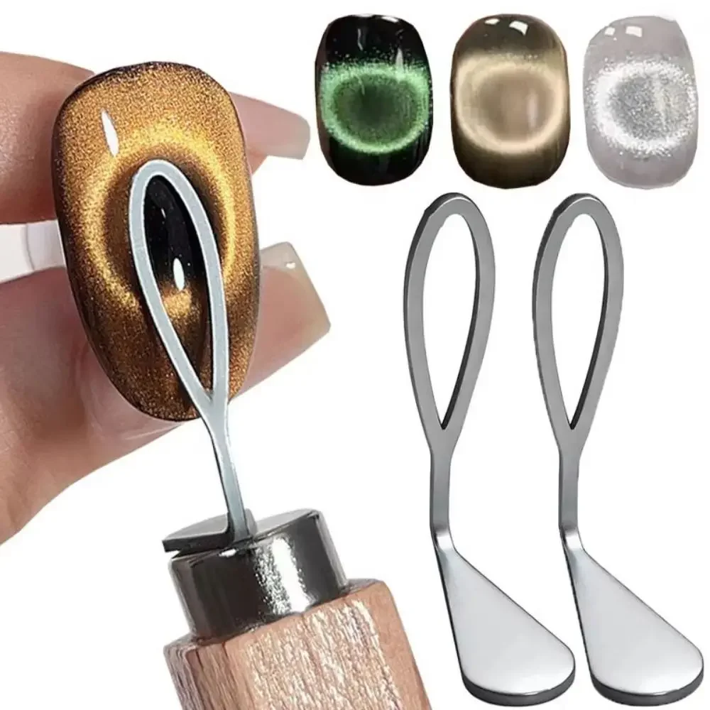Olive-shaped Guide Cat Eye Nail Art Tool DIY Manicure Kit Iron Cat Eye Magnet for Nails Nail Magnet Line
Olive-shaped Guide Cat Eye Nail Art Tool DIY Manicure Kit Iron Cat Eye Magnet for Nails Nail Magnet Line