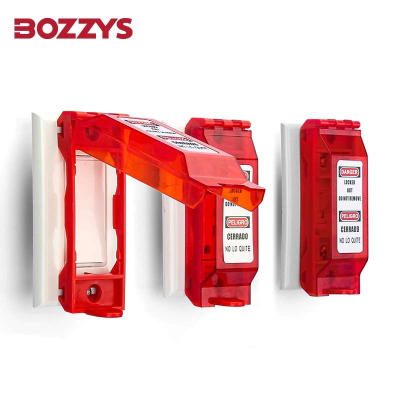 Universal Plastic Switch Lockout Cover with Custom Labels Suitable for Industrial Electrical Wall Button Lockout
Universal Plastic Switch Lockout Cover with Custom Labels Suitable for Industrial Electrical Wall Button Lockout