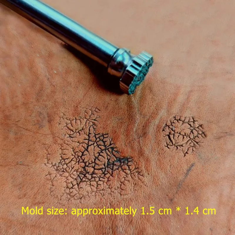 1,5x1,4 см/1,5x1,1 см металлический кожаный штамп с текстурой камня, стальной дырокол 304 для ювелирных изделий и гравировки кожи
1,5x1,4 см/1,5x1,1 см металлический кожаный штамп с текстурой камня, стальной дырокол 304 для ювелирных изделий и гравировки кожи