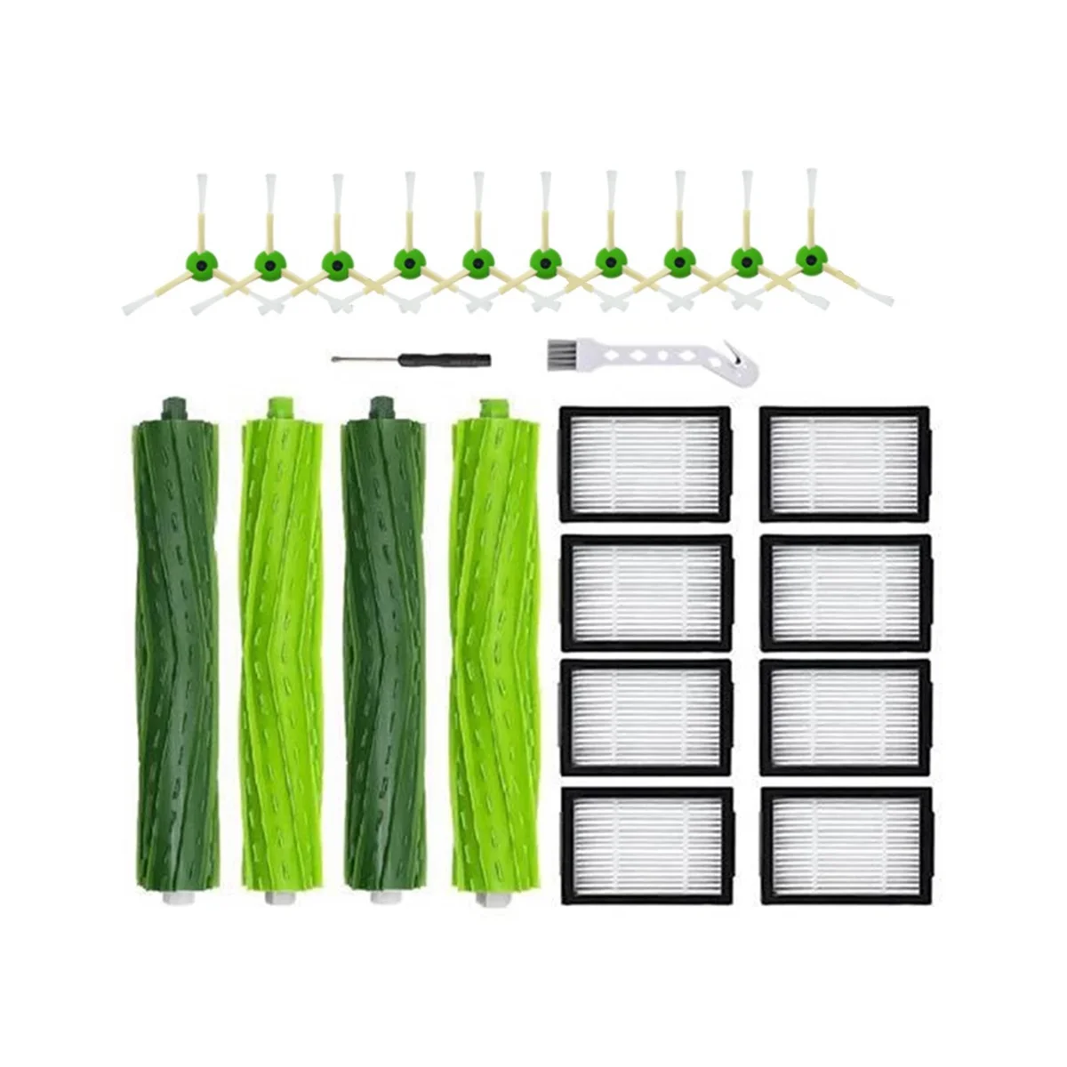 A06P-Vacuum Cleaner Accessories Replacement Kit for iRobot Roomba I Series I7 I7+ I3 I4 I8 E5 E6 J7 J7+
A06P-Vacuum Cleaner Accessories Replacement Kit for iRobot Roomba I Series I7 I7+ I3 I4 I8 E5 E6 J7 J7+